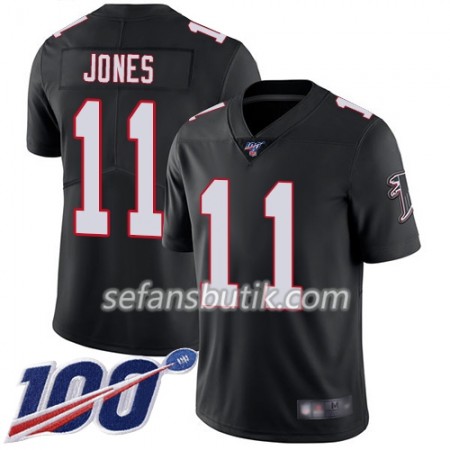Atlanta Falcons Tröjor Julio Jones 11 Nike Svart 100th - Herr Atlanta Falcons Tröjor Julio Jones 11 Nike Svart 100th - Herr